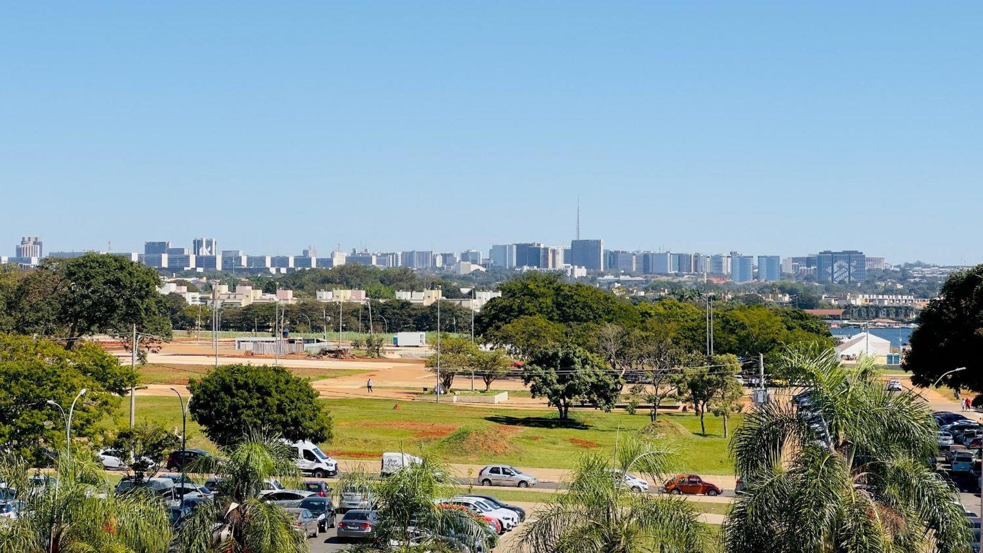 Flat 430 Lindo Com Vista Para O Lago Brasília Exteriör bild